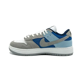 کفش کتانی اسپرت مردانه رنگ طوسی آبی مدل نایک NIKE SB