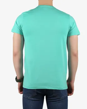 تیشرت ساده مردانه طیف سبزآبی 2350new-t2