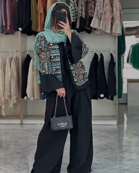 کت سوزن دوزی لینن