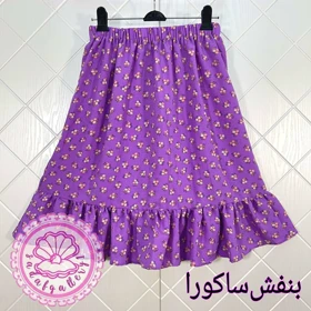 دامن کرپ پفکی کوتاه کالکشن 2