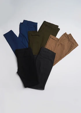 شلوار مردانه مشکی مدل MOBIN