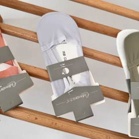 جوراب کالج گیپوری دور ژله‌ای (آبی یخی)