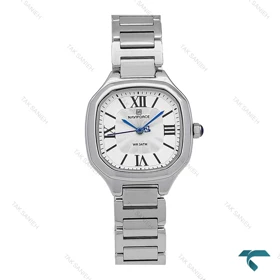 ساعت زنانه نیوی فورس NF5042 نقره ای صفحه سفیدNaviForce-6984-L
