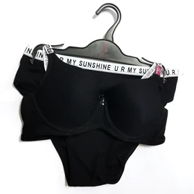 ست شورت و سوتین اسفنجی فنردار کد 105483