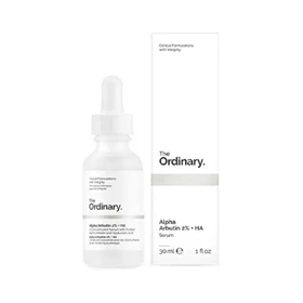 سرم آلفا آربوتین 2% هیالورونیک اسید اوردینریordinary ضد لک آبرسان و روشن کننده