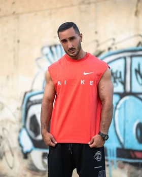 رکابی ورزشی وست NIKE نارنجی RR