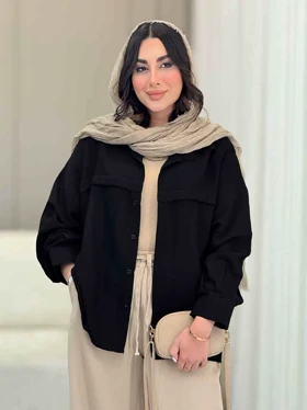 مانتو ژیله دار مهوا