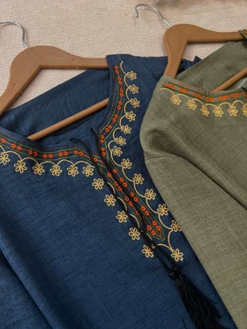 شومیز گلدوزی