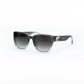 عینک آفتابی زنانه پلاریزه و UV400 گوچی GUCCI مدل SG6109 (طوسی)
