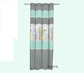 پرده اتاق کودک رزبرن طرح BROOKS JUNGLE