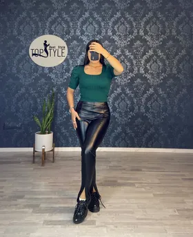 شلوار چرم کد : 7604