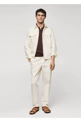 شلوار مردانه اورجینال mango-man mango-man