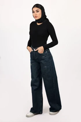 شلوار فول بگ دخترانه