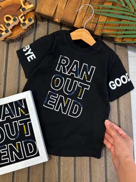 تیشرت مشکی RANOUTEND