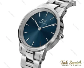 ساعت دنیل ولینگتون مردانه نقره ای صفحه سرمه ای Daniel-3908-G