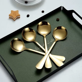 ملاقه خورشت خوری استیل در دو رنگ / MJ133_802