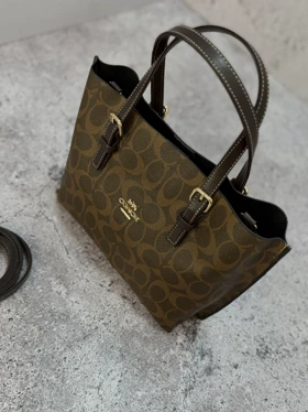 کیف دستی COACH طرحدار کد 14003914 (قهوه ای)