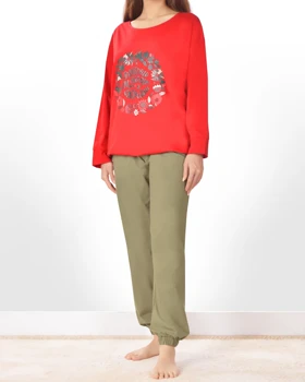 تیشرت و شلوار بلند آبان زنانه