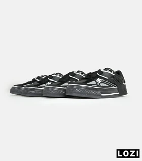 کفش کتانی مردانه مشکی سفید Dolce & Gabbana