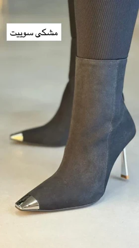 686 - نیم بوت 4گوش پاشنه خارجی 686