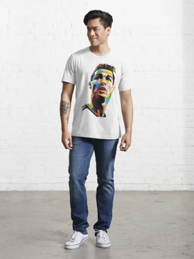 تیشرت ورزشی رئال مادرید | تیشرت رونالدو طرح ronaldo کد 143847