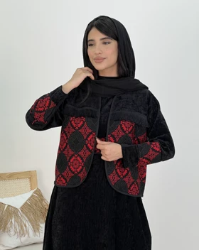 ست کت و سارافون دلبر(64)کد:4717