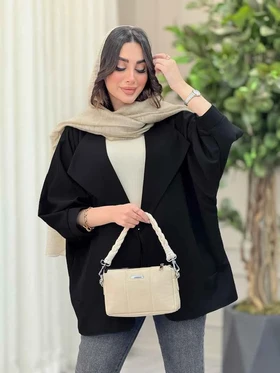 مانتو دو جیب آستین پیله کاملیا