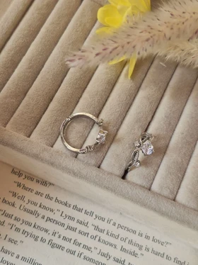 انگشتر جواهری فری سایز تاج