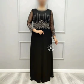 پیراهن بلند لاله 7037
