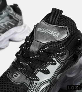 کفش کتانی مردانه و زنانه مشکی طوسی سفید Balenciaga