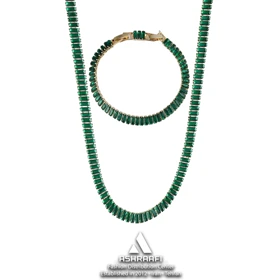 ست دستبند و گردنبند تنیسی Tennis Necklace & Bracelet G01