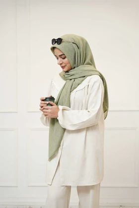 شومیز لینن صدف