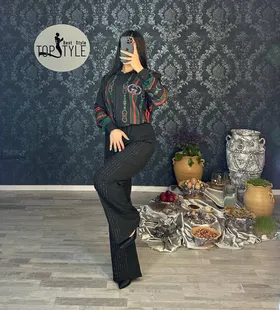 ست شومیز و شلوار کد : 8029