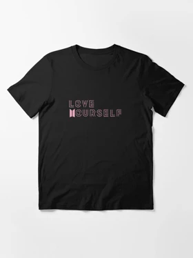 تیشرت گروه موسیقی BTS | تیشرت بی تی اس طرح BTS, LOVE YOURSELF کد 161659