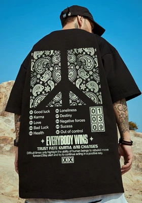 تیشرت آستین کوتاه مچینست