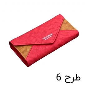 کیف پول سه لت زنانه Forever Memory مدل FM5510 (قرمز)
