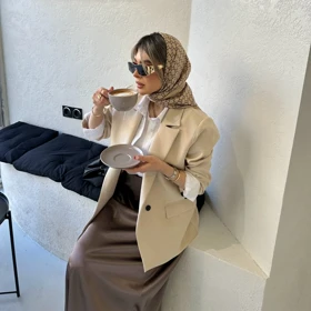 کت ساتن سیلک