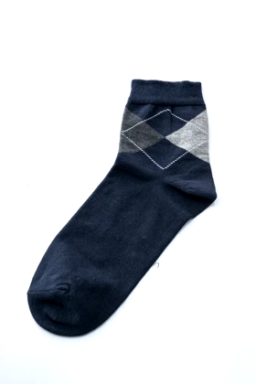 جوراب طرح اسکاچ نیم ساق مردانه