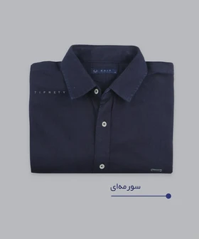 پیراهن مردانه آستین بلند کتان 5238