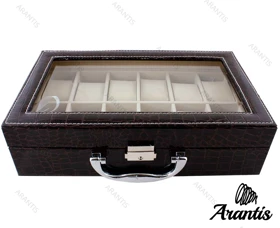 جعبه با 12 جایگاه نگهداری ساعت مچی مدل w-m-7583
