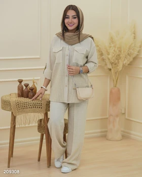 شومیز و شلوار مدل ریحانه کد 2093