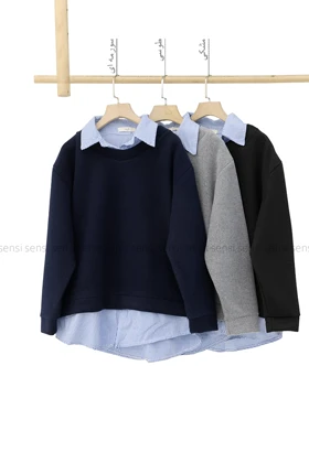 دورس روناک یقه شومیزی کد1004478