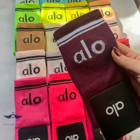 جوراب ساق بلند رنگی alo