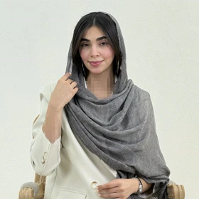 شال زنانه لینن زارا | آی بولک