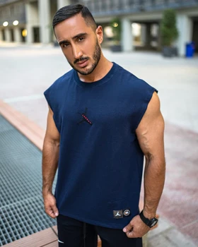 رکابی ورزشی وست JORDAN WORLD سرمه ای