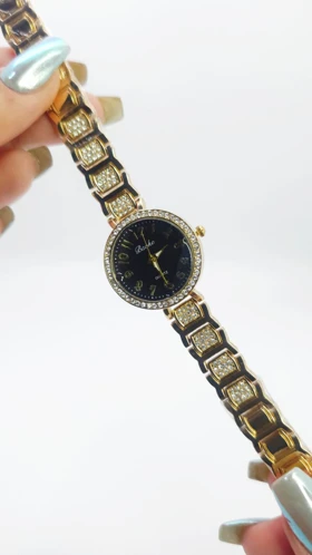 ساعت مچی زنانه باوک Baoke نگین‌دار با موتور کوارتز