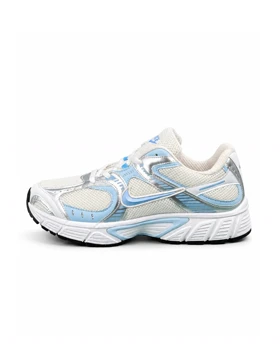 کفش کتانی مردانه رانینگ مدل نایکی V5 سفید آبی Nike V5