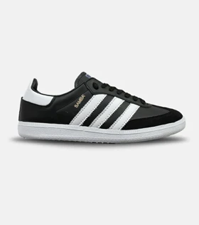 کفش کتانی مردانه مشکی سفید ADIDAS Samba
