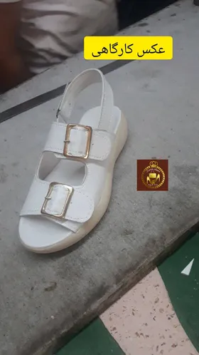 صندل زنانه طبی لژدار کمر بندی