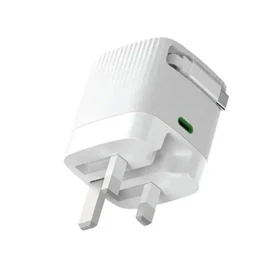 آداپتور و شارژر گرین لاین مدل GL-GAN2 ظرفیت 65 وات (سفید)